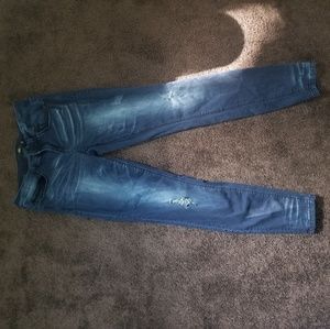 Rue21 ripped knee skinny jeans